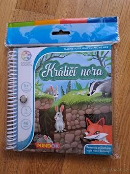 Magnetická hlavolamová hra Králičí nora