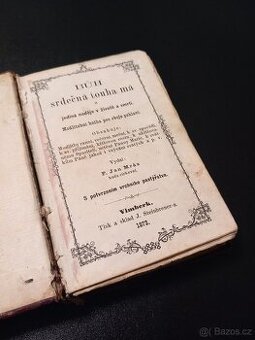 Kniha z roku 1872 - Modlitby