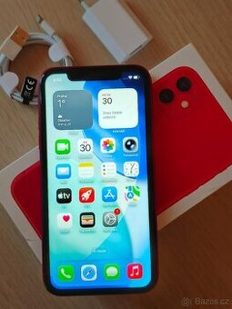 Apple iPhone 11 RED 64GB - Zachovalý