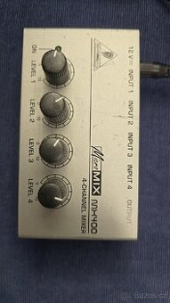 Behringer MicroMIX MX400 – 4-kanálový linkový mixér