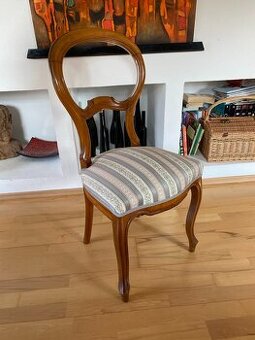 Židle Biedermeier po renovaci