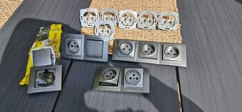 zásuvky +vypínače