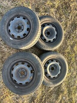 Letní pneu+ disky 5x100 r14 Fabia Polo …