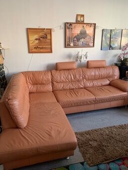 Kožená sedací souprava