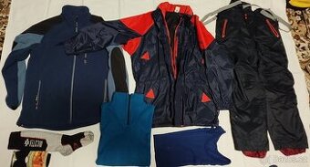 Prodám set zimního oblečení na hory, velikost XXL