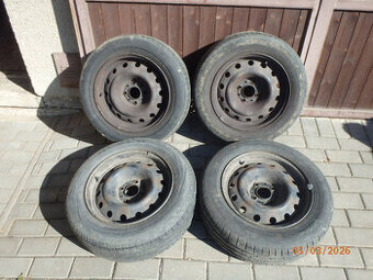 Prodám 4ks pneumatik s ráfky