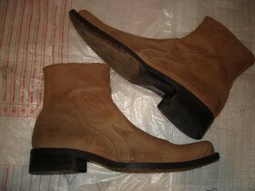kožené boty koně