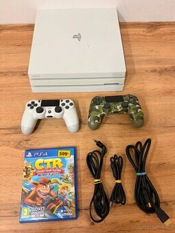 Playstation 4 pro +1 hra+2 OVL