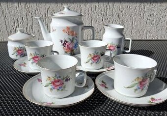 ČAJOVÁ SOUPRAVA VERA THUN CZECHOSLOVAKIA.