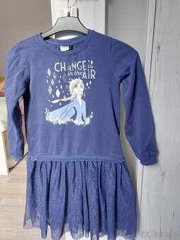 Šaty Frozen vel. 134/140