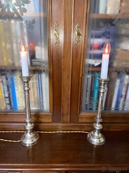 Svícny, kostelní, starožitné, zámecké.