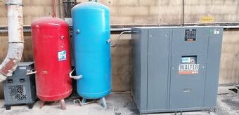 Sušička WALTER WDF 375 a šroubový kompresor WALTER SK 37S
