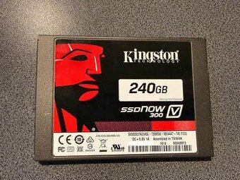 SSD Kingston 240GB – 97 % zdraví – velmi pěkný stav