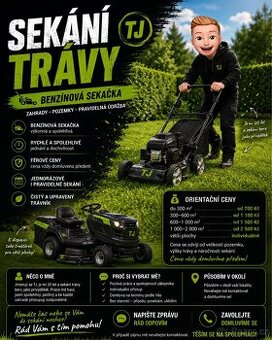 🌿 SEKÁNÍ TRÁVY – TJ 🌿