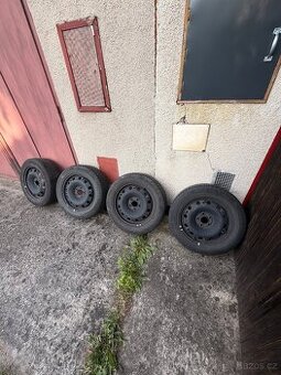 Disky 5x100, R15, ET43 letní pneu