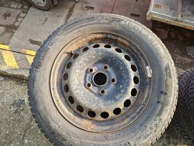Sada Zimních  pneu 195/65r15 s disky 5x112