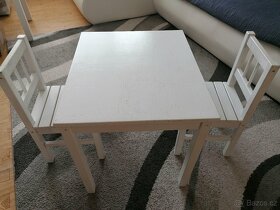 Ikea stoleček a židle Svala - 1