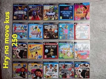 PS3 - PlayStation 3 hry na move posílám i zásilkovnou