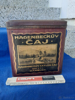 Plechová krabice HAGENBECKŮV CEYLON ČAJ