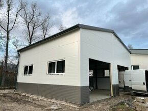 OCELOVÁ KONSTRUKCE HALY - MONTOVANÁ HALA 12x12x6m