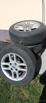 Prodám litá kola i s pneu za 499,-