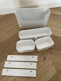Ikea bílé doplňky na drobnosti do skříně PAX