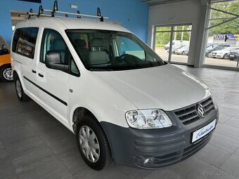 Volkswagen Caddy MAXI 1.6i 75kW, 5.MÍST, TAŽNÉ, SERVISKA