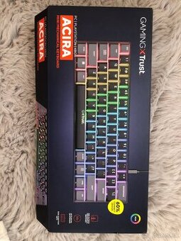 Klávesnice Gaming XTrust Acira mini mechanical keyboard