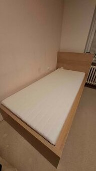 Kompletní postel 90×200 cm – postel + rošt + matrace