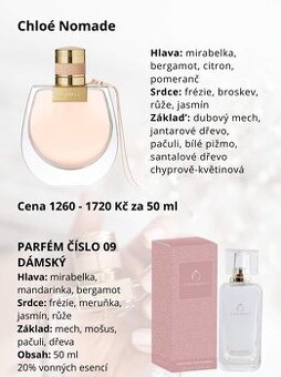 Parfém č. 9 ( inspirace Chloe – Nomade ) - 1