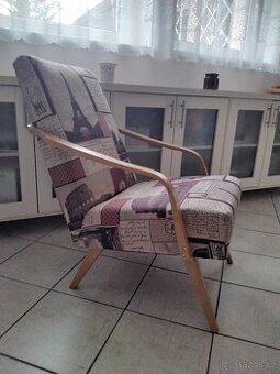 Retro křeslo 500,-Kč