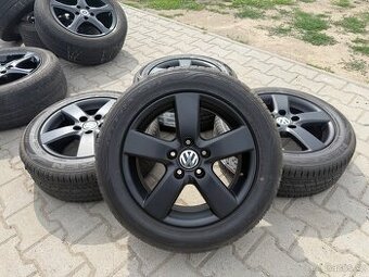 4x al kola orig. 5x112 + NOVÉ pneu letní 205/55R16