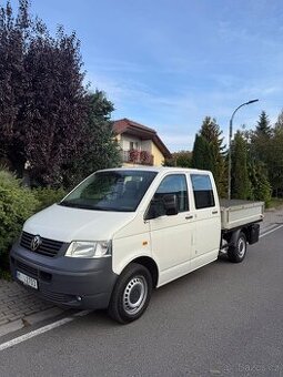 Volkswagen T5 valník 1.9tdi 75kw TOP SERVIS 1majitel