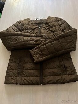Nová dámská khaki prošívaná bunda camaieu vel 38