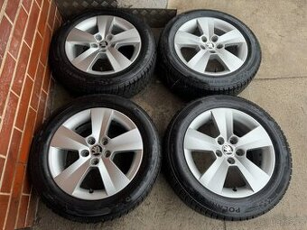 Alu 15" 5x100 škoda MATONE zimní 90% Rapid , F3 TOP