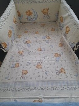 Prodám zánovní povlečení do postýlky Top stav