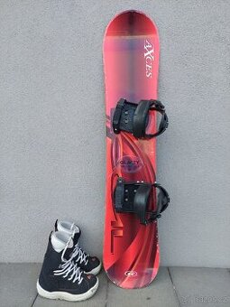 Dětský snowboard GRAVITY, 120 cm + boty NITRO