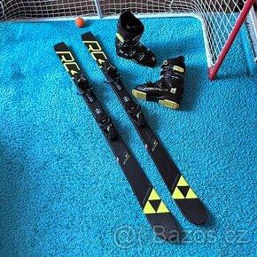 LYŽE JUNIORSKÉ 130 - Fischer RC4 RACE JR+ FJ4 SLR vel. 130