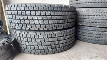 Pneu nákladní M+S, 2 ks, rozměr 275/70/22.5 148/145J, DUNLOP