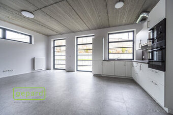 Exklusivní byt v industriálním stylu 2+kk, 62,4m2, zahrada 8 - 1