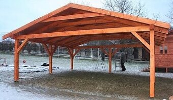 Garážové stání, přístřešek na auto 6m/5,5m