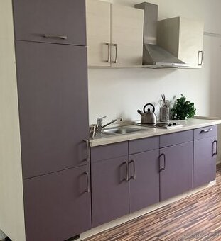 Moderní kuchyně ve fialovém odstínu MOLLY