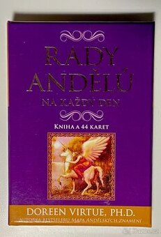 Rady andělů na každý den - kniha a 44 karet