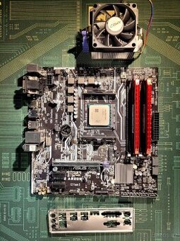 DDR4 2x4GB 2666 cl 15, Ryzen 200GE, Asus A320M