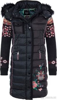 Desigual zimní bunda, kabát Georgia vel. 42 (L)