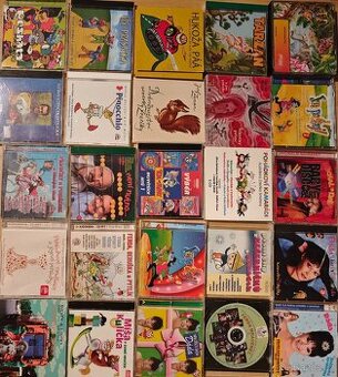 DĚTSKÁ CD  1-4 SETY, VELKÁ SBÍRKA I RARITNÍ