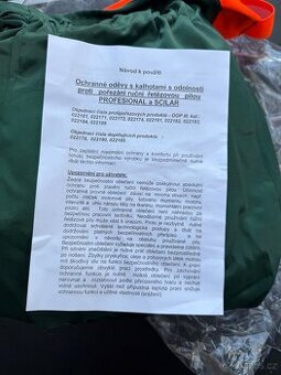 Protipořezové kalhoty