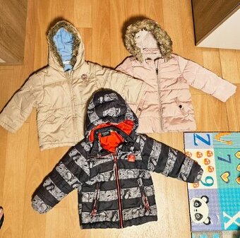 Dětské zimni bundy