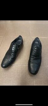 Brogues Pánské boty 42 / Black formal suit shoes Obuv