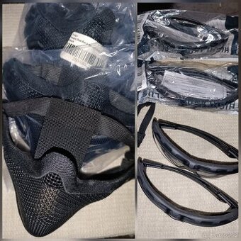 Ochranné brýle a masky na paintball, nové